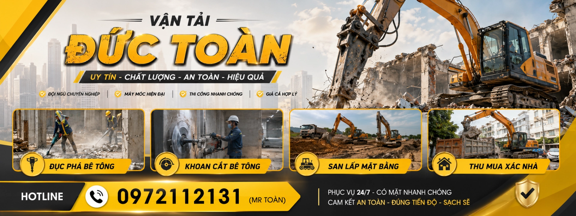 phá dỡ nhà kho chuyên nghiệp Thủ Đức