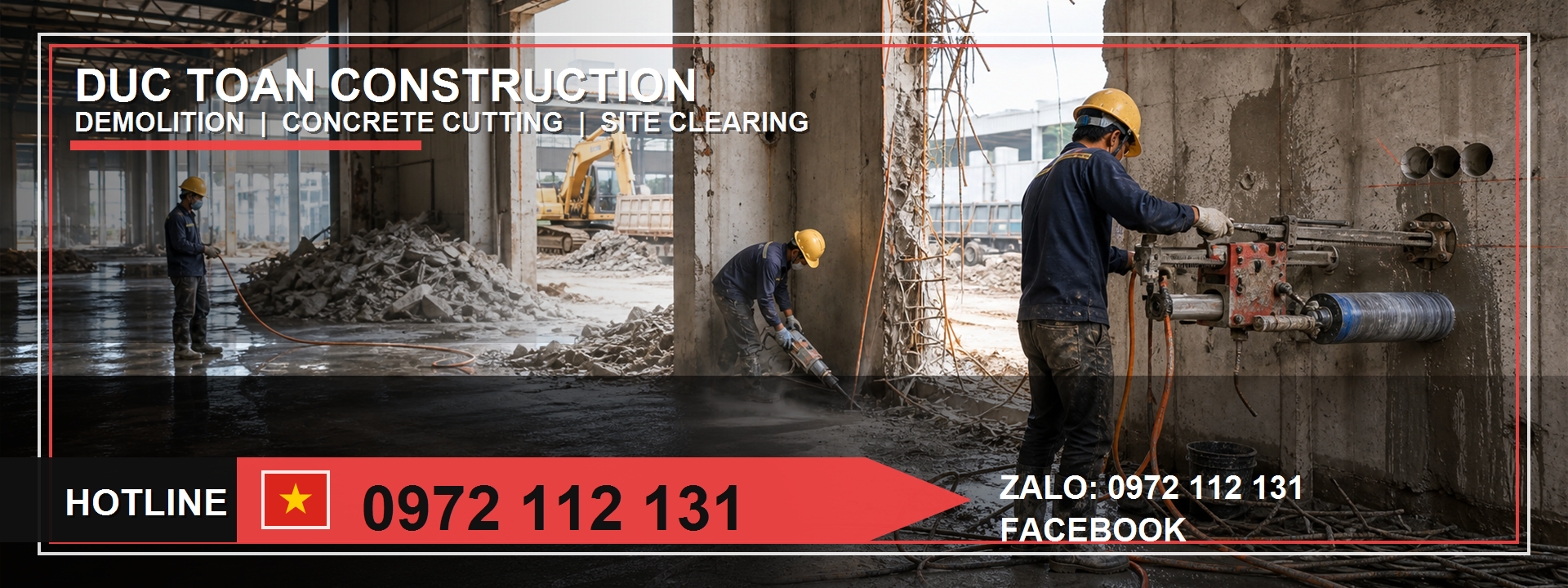 đục phá nền bê tông TPHCM
